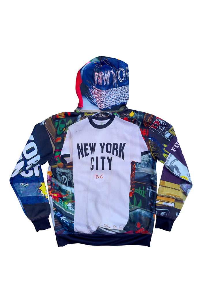 NEW YORK MERCHANDISE HOODED SWEATSHIRT
